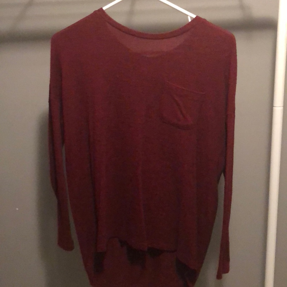 Red sweater